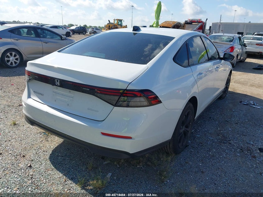 2025 HONDA ACCORD auction photo 4