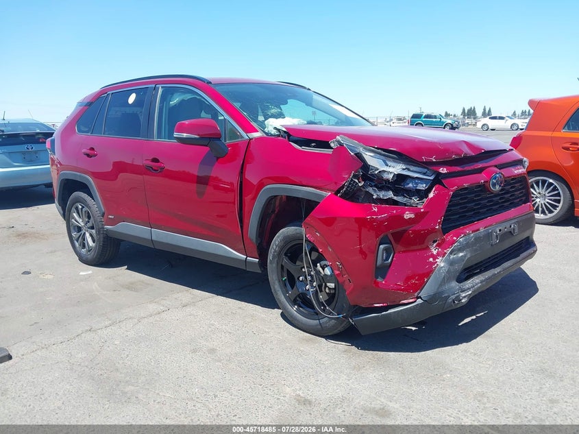 Vin: 4t3b6rfv8nu068841, lot: 46217167, toyota rav4 hybrid xle premium 2022 img_1