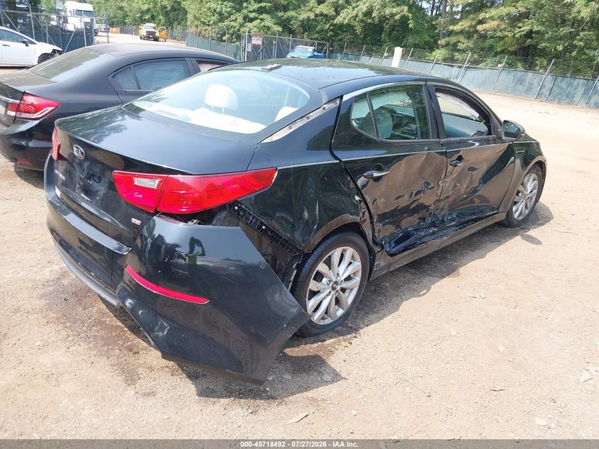 Vin: knagm4a71f5617759, lot: 46217174, kia optima lx 20154