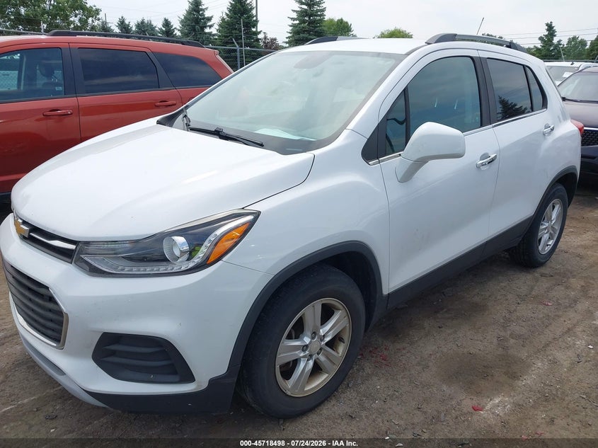 Vin: 3gncjlsb5hl174971, lot: 46217180, chevrolet trax lt 20172