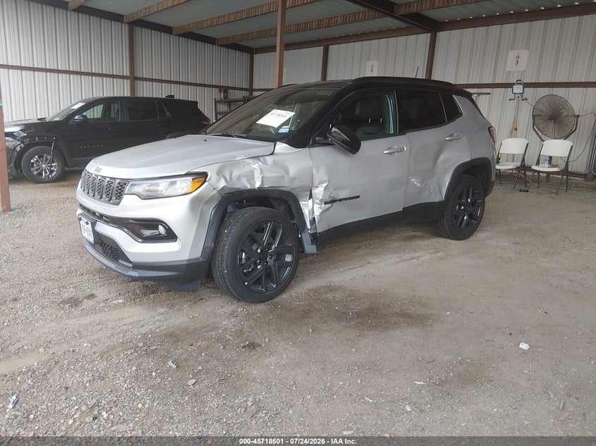 Vin: 3c4njdcn2tt279671, lot: 46217183, jeep compass limited altitude 20262