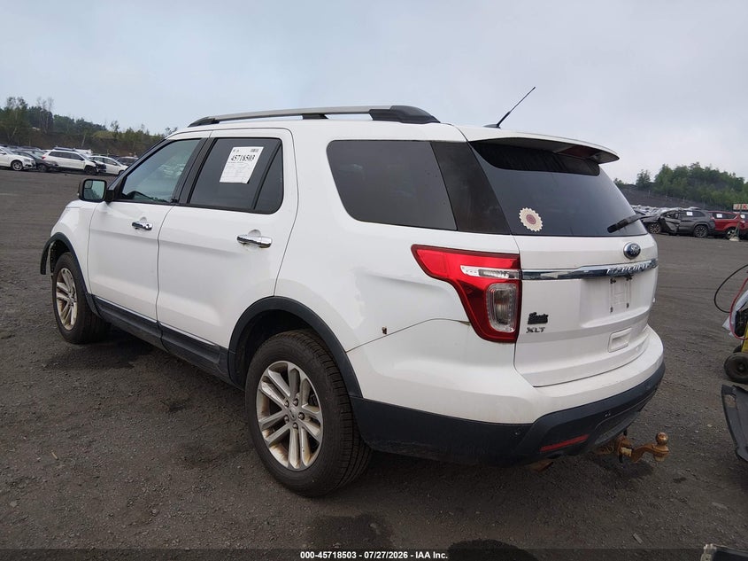 Vin: 1fm5k8d86dgc76853, lot: 46217185, ford explorer xlt 20133