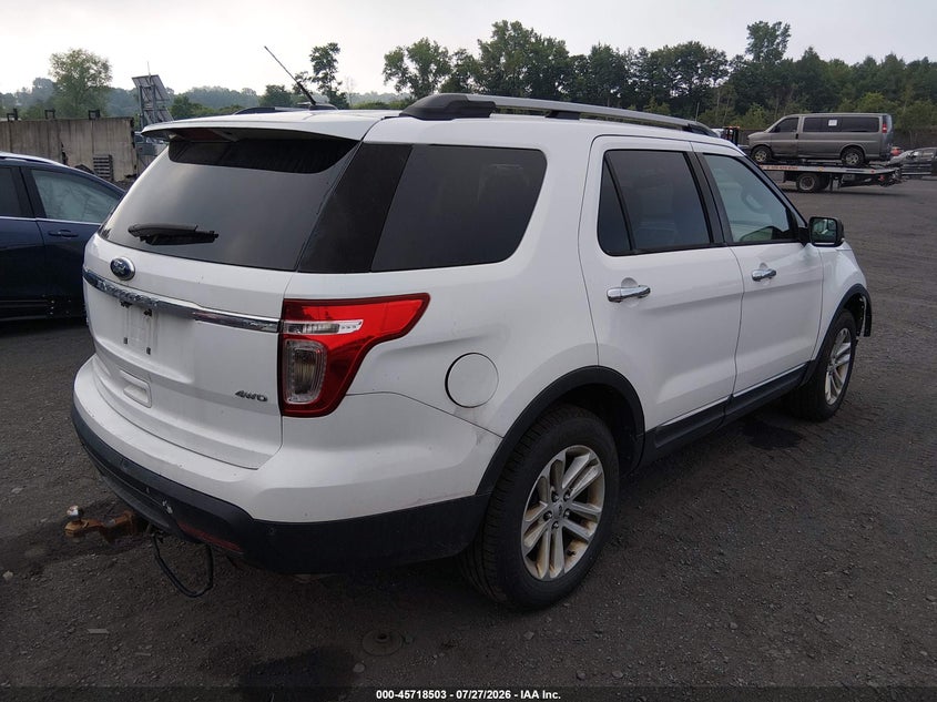 Vin: 1fm5k8d86dgc76853, lot: 46217185, ford explorer xlt 20134