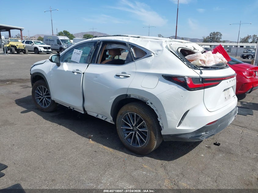 Vin: jtjakcez0n2007529, lot: 46217189, lexus nx 350h 20223