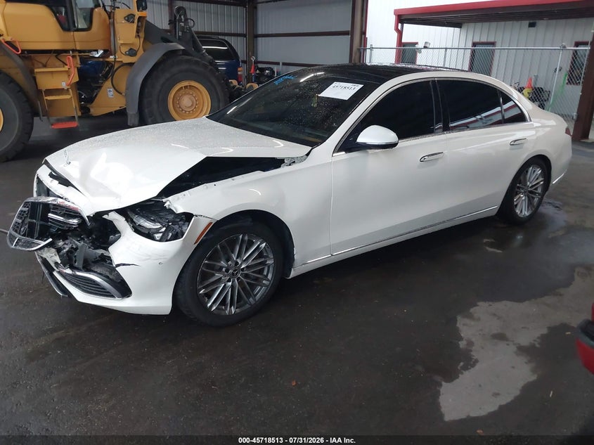 Vin: w1k6g7gbxma016525, lot: 46217195, mercedes-benz s 580 4matic 20212