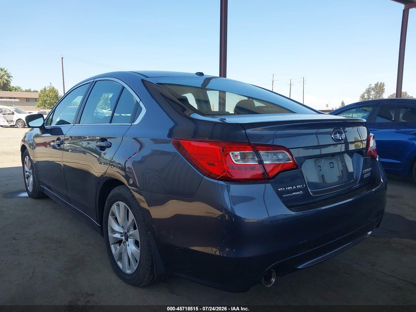 Vin: 4s3bnac6xf3020439, lot: 46217197, subaru legacy 2.5i premium 20153