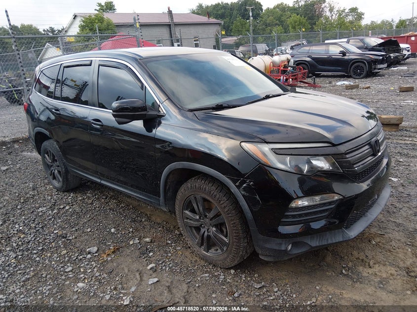 Vin: 5fnyf6h5xjb027679, lot: 46217202, honda pilot ex-l 20181