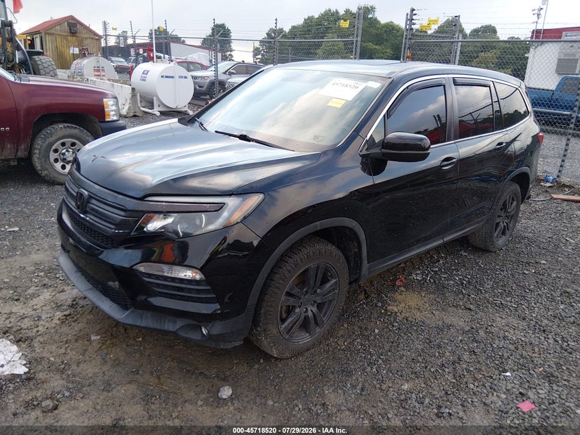 Vin: 5fnyf6h5xjb027679, lot: 46217202, honda pilot ex-l 20182