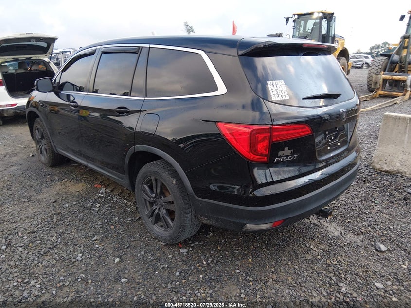 Vin: 5fnyf6h5xjb027679, lot: 46217202, honda pilot ex-l 20183