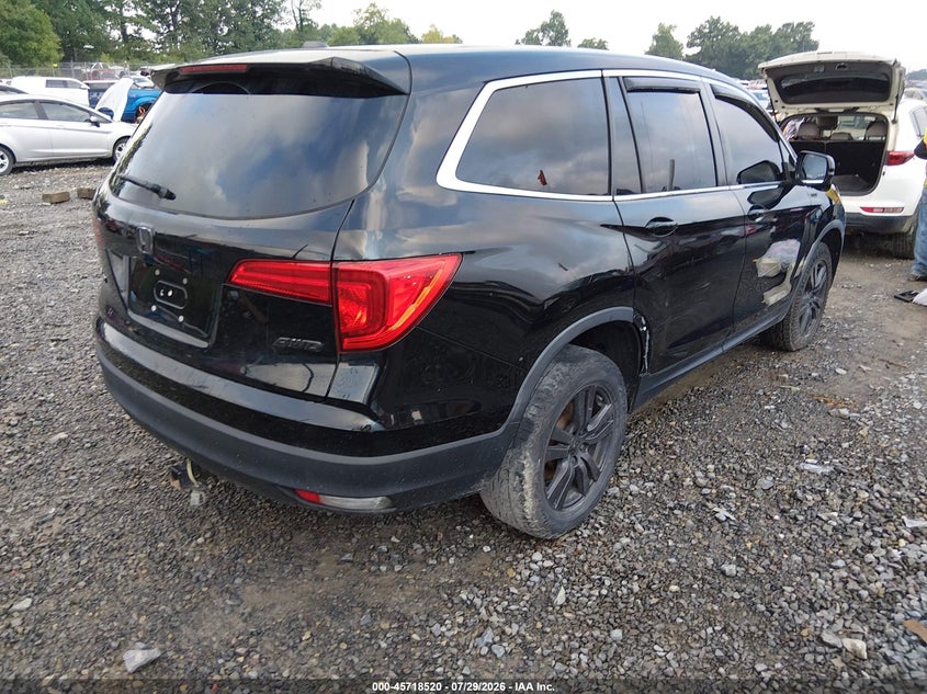 Vin: 5fnyf6h5xjb027679, lot: 46217202, honda pilot ex-l 20184