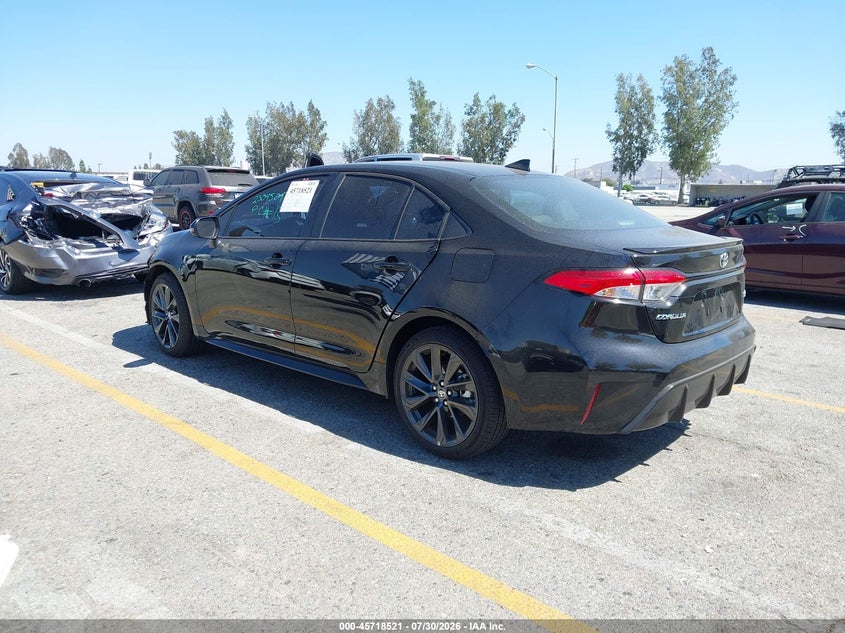 Vin: 5yfs4mce6tp270310, lot: 46217203, toyota corolla se 20263