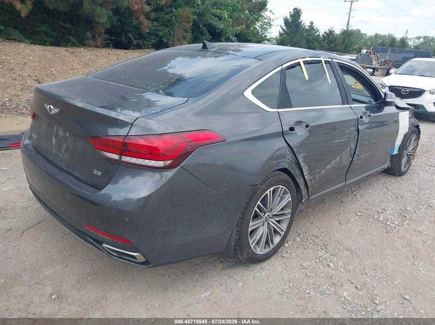Vin: kmhgn4je6ju274584, lot: 46217227, genesis g80 3.8 20184