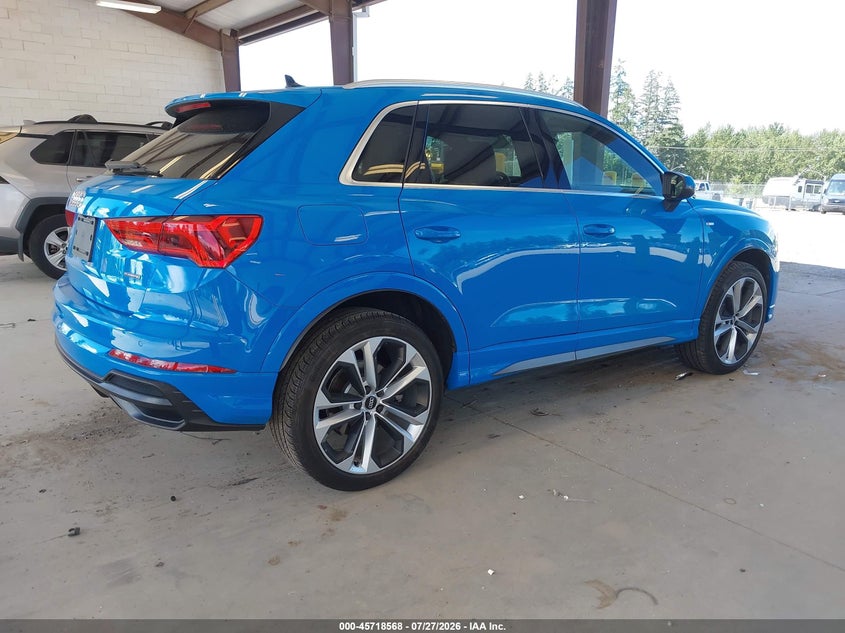Vin: wa1eecf3xk1074642, lot: 46217250, audi q3 2.0t s line premium 20194