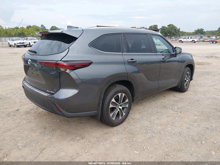 Vin: 5tdkdrbh0ss588387, lot: 46217256, toyota highlander xle 20254
