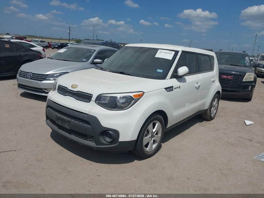 Vin: kndjn2a27k7005093, lot: 46217276, kia soul 20192