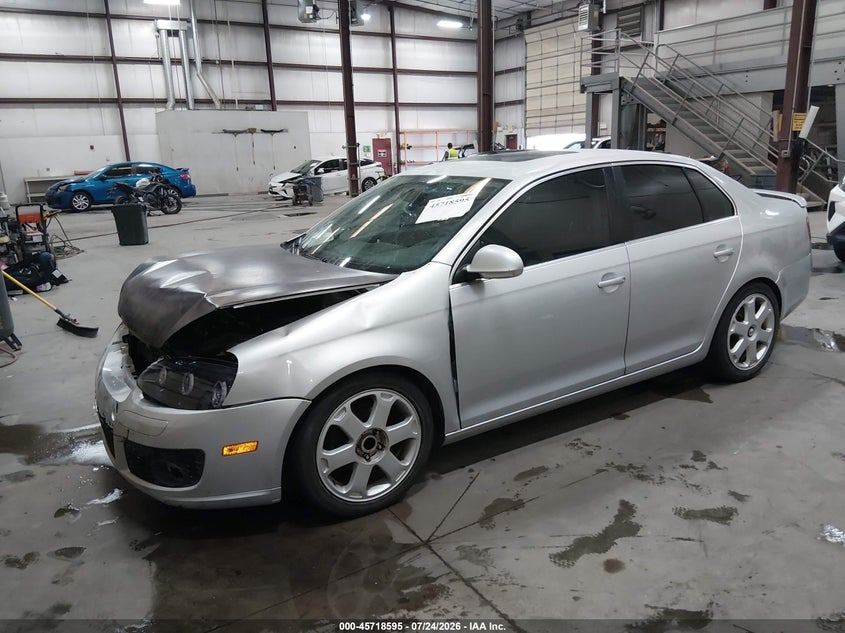 2006 Volkswagen Jetta, Front End, IAAI, VIN 3VWST71K56M734113 — photo 2