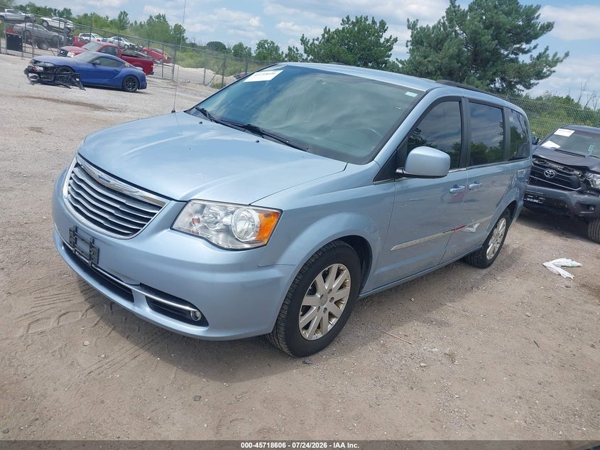 Vin: 2c4rc1bg1gr253939, lot: 46217289, chrysler town & country touring 20162