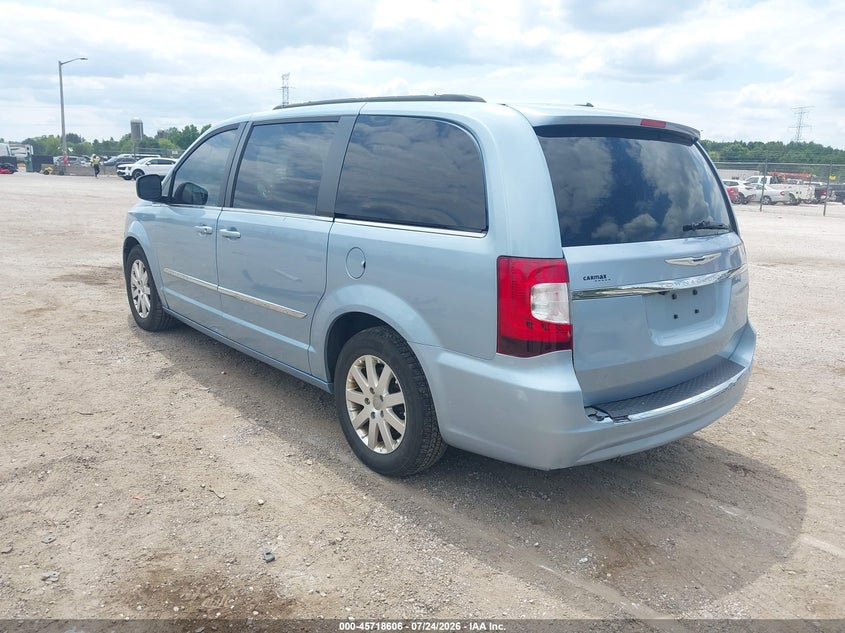 Vin: 2c4rc1bg1gr253939, lot: 46217289, chrysler town & country touring 20163