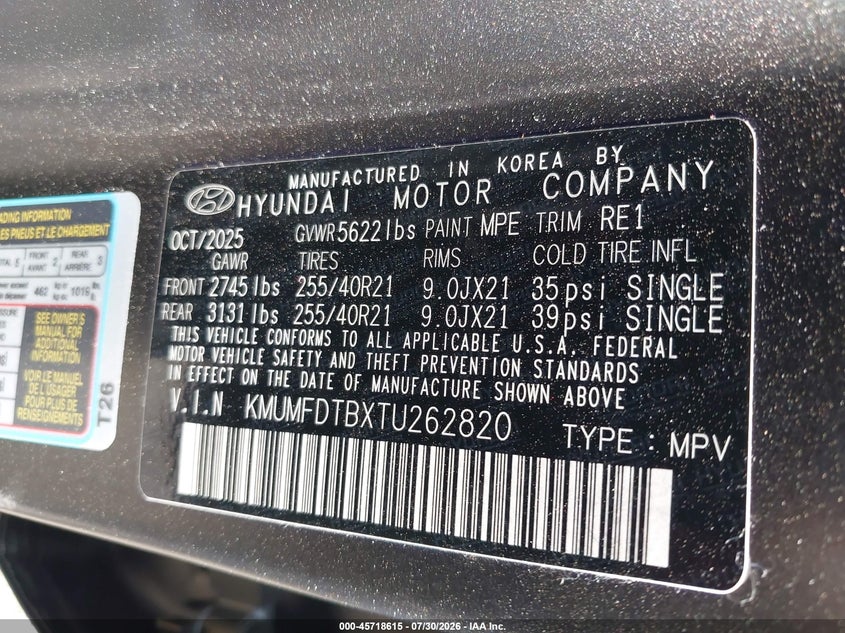 2026 GENESIS GV70 2.5T SPORT PRESTIGE · Фото 9