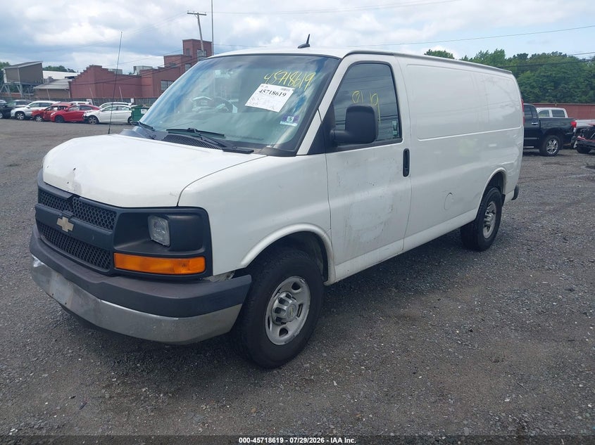 Vin: 1gcwgffa4d1167230, lot: 46217301, chevrolet express 2500 work van 20132