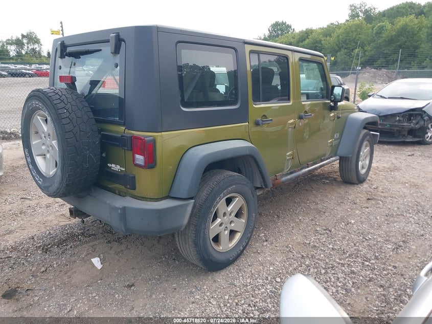 2008 JEEP WRANGLER auction photo 4