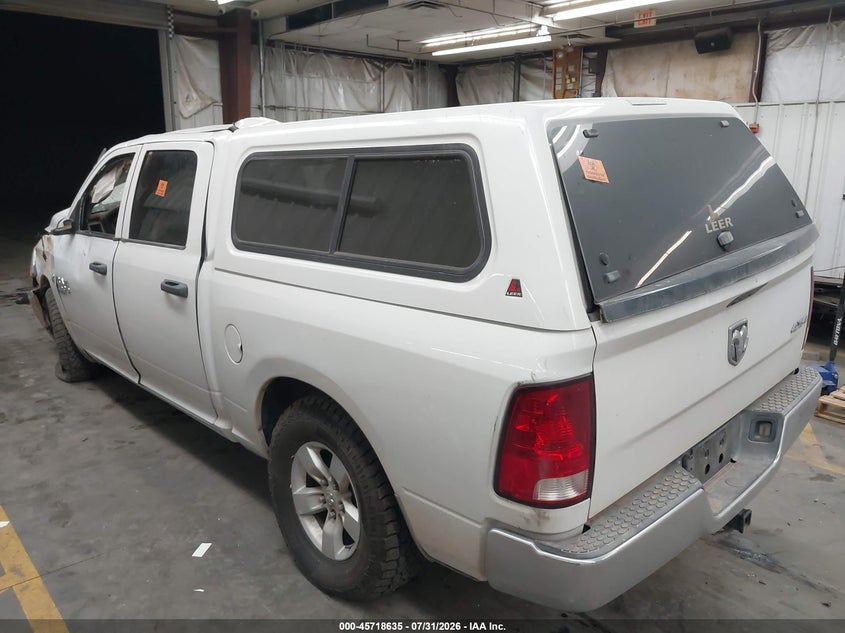 Vin: 3c6rr7ktxmg623096, lot: 46217317, ram 1500 classic tradesman  4x4 5'7 box 20213