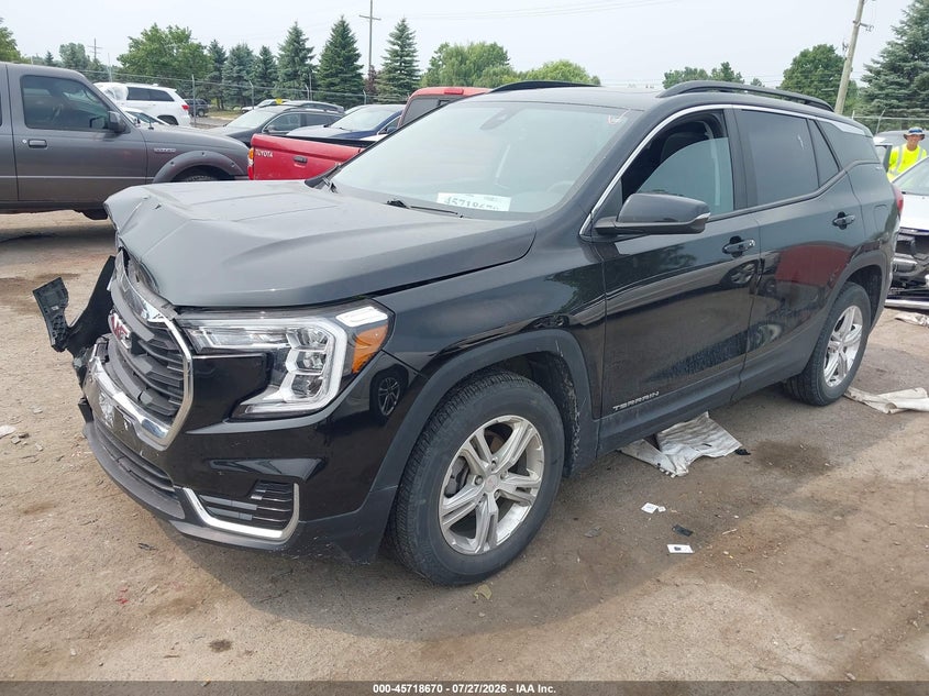 Vin: 3gkaltev6nl127187, lot: 46217352, gmc terrain awd sle 20222