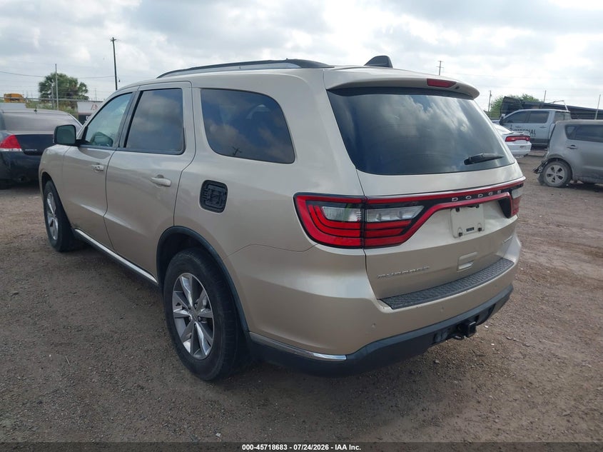 Vin: 1c4rdhdg7ec348966, lot: 46217365, dodge durango limited 20143