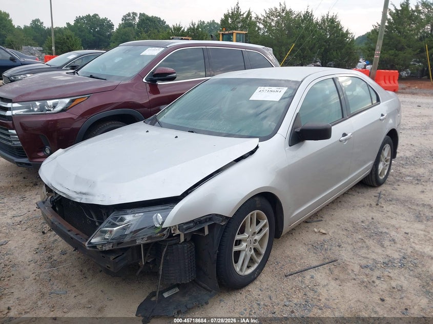 Vin: 3fahp0ga1cr219153, lot: 46217366, ford fusion s 20122