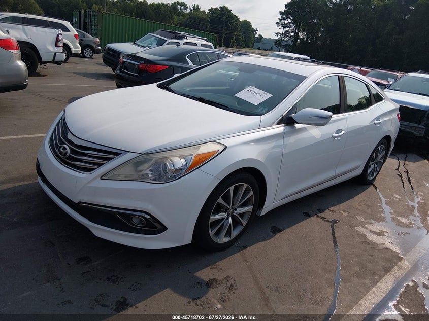 Vin: kmhfg4jg3fa477786, lot: 46217384, hyundai azera 20152