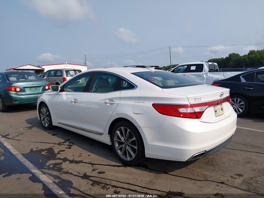 Vin: kmhfg4jg3fa477786, lot: 46217384, hyundai azera 20153