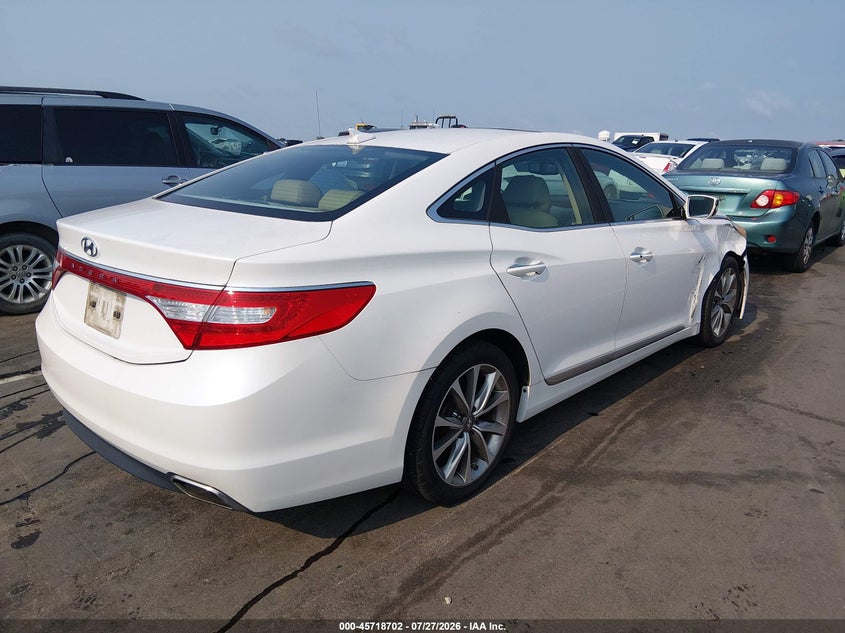 Vin: kmhfg4jg3fa477786, lot: 46217384, hyundai azera 20154