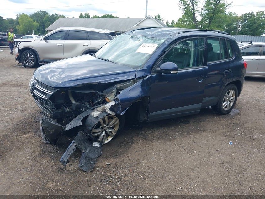 Vin: wvgbv7ax5gw617833, lot: 46217399, volkswagen tiguan s 20162