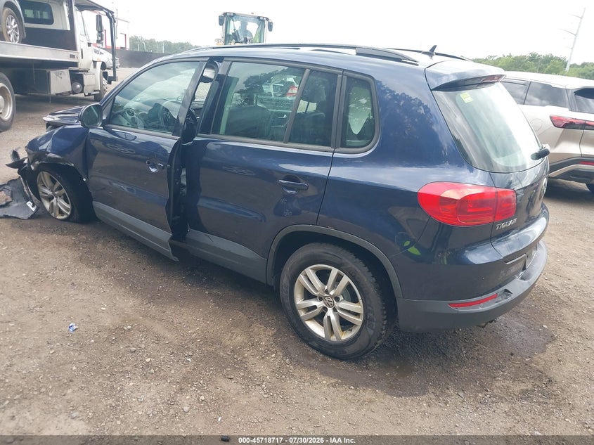 Vin: wvgbv7ax5gw617833, lot: 46217399, volkswagen tiguan s 20163