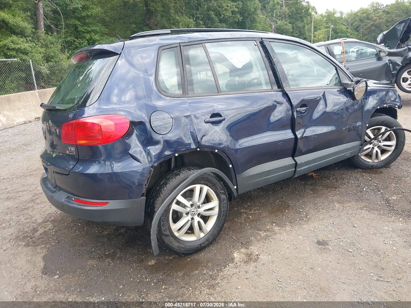 Vin: wvgbv7ax5gw617833, lot: 46217399, volkswagen tiguan s 20164