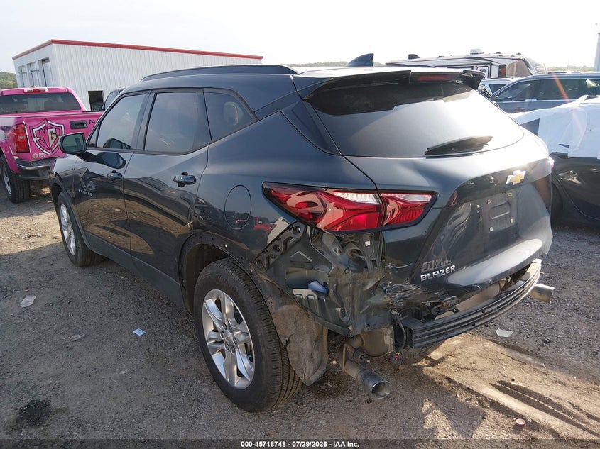 Vin: 3gnkbcrs1ks669955, lot: 46217430, chevrolet blazer 20193
