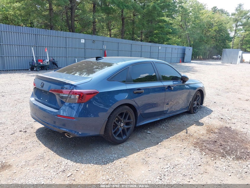 Vin: 2hgfe2f58sh588191, lot: 46217432, honda civic sport 20254