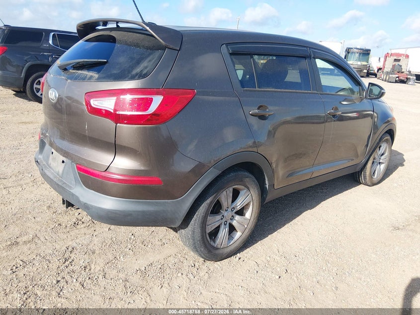 2013 KIA SPORTAGE auction photo 4