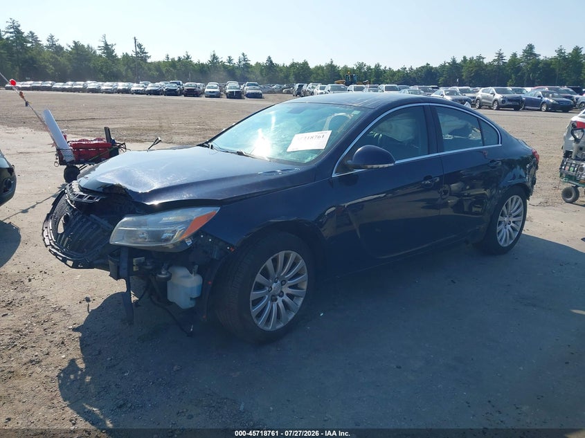 Vin: 2g4gr5ek2c9136566, lot: 46217443, buick regal 20122
