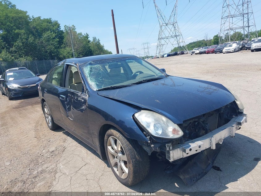 2006 INFINITI G35X auction photo 1