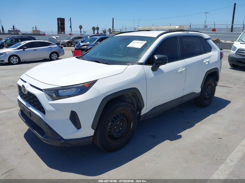 Vin: 2t3f1rfv7mc179378, lot: 46217452, toyota rav4 le 20212