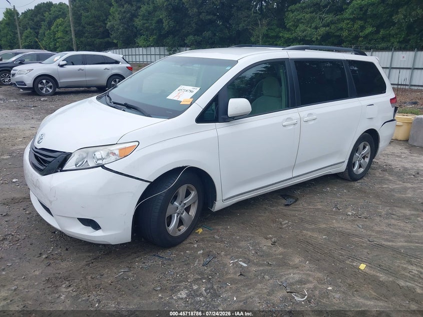 Vin: 5tdkk3dcxes496552, lot: 46217468, toyota sienna le v6 8 passenger 20142