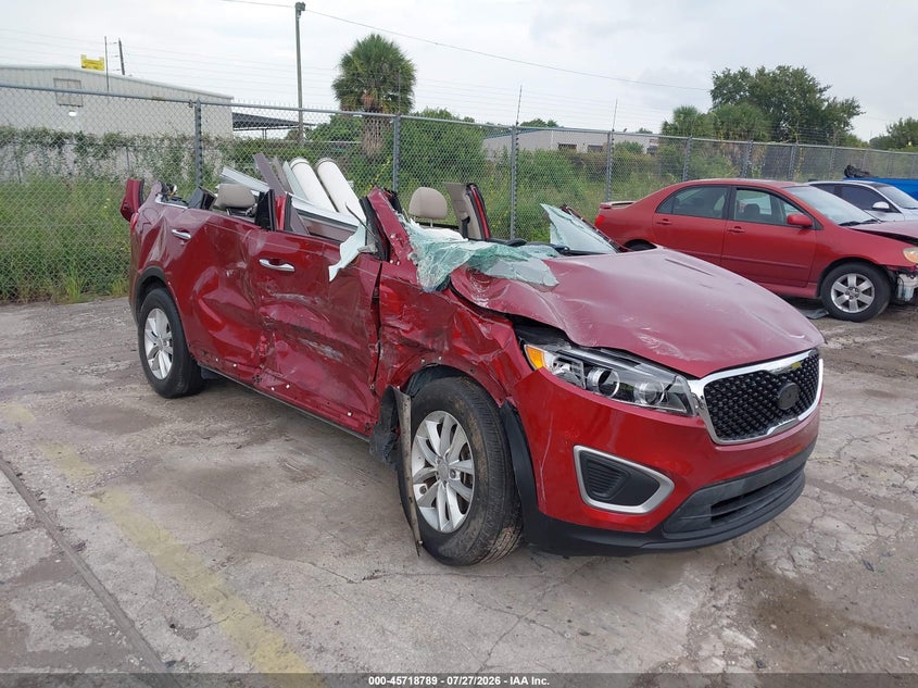 Vin: 5xypg4a37jg397311, lot: 46217471, kia sorento 2.4l lx 2018 img_1