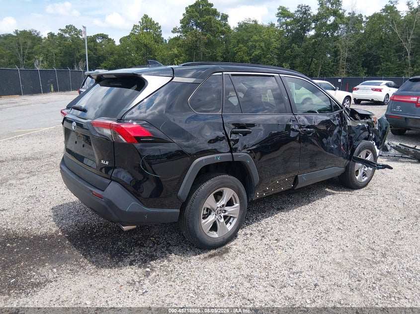 Vin: 2t3w1rfv4pc237077, lot: 46217487, toyota rav4 xle 20234
