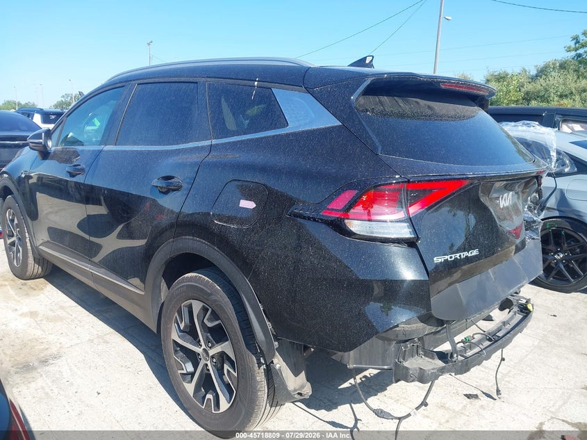 Vin: kndpvcdg2s7201451, lot: 46217491, kia sportage hybrid ex 20253