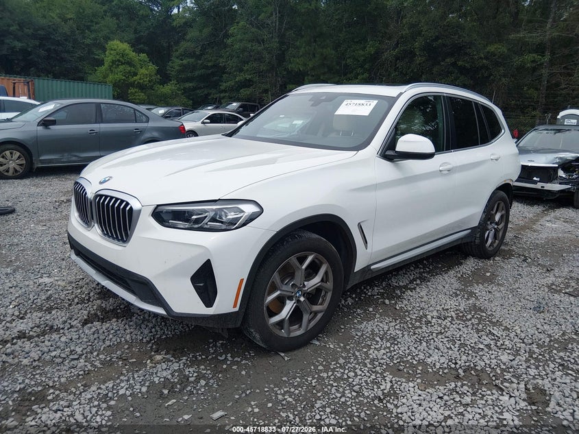 Vin: 5ux53dp02n9k31459, lot: 46217515, bmw x3 xdrive30i 20222