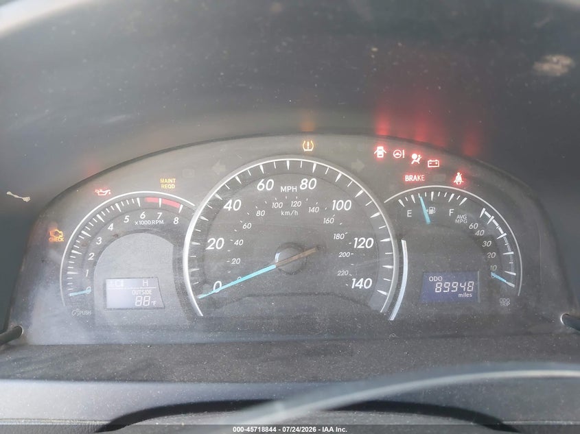 2014 TOYOTA CAMRY auction photo 7
