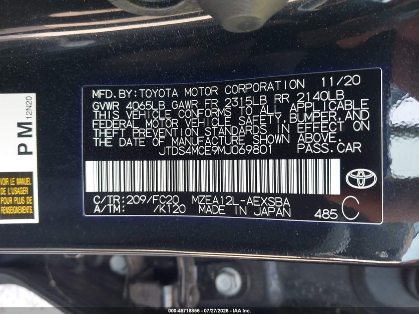 TOYOTA COROLLA - zdjęcie 9