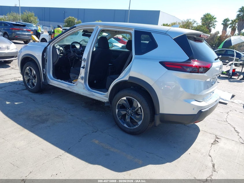 Vin: 5n1bt3bb5sc762902, lot: 46217550, nissan rogue sv intelligent awd 20253