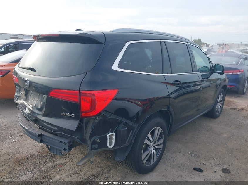 Vin: 5fnyf6h53gb009453, lot: 46217589, honda pilot ex-l 20164